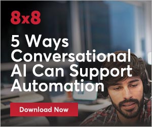 8x8 5 Ways Conversational AI Support Automation Box