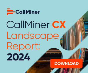 CallMiner CX Landscape Report Box
