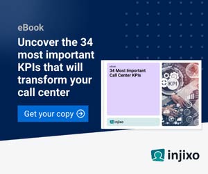 injixo Important Call Center KPIs eBook box