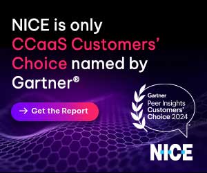 NICE CCaaS Customer Choice Gartner Report Box