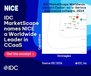 NICE IDC Marketscape CCaaS Report Box