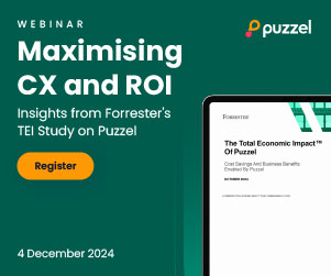 Puzzel Forrester TEI Webinar Box