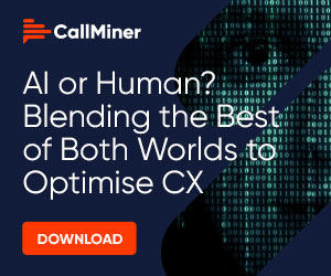 CallMiner Human v AI Optimise CX Box
