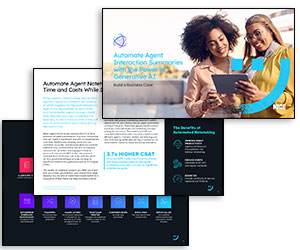 eBook: Automate Agent Notetaking, Save Time, Costs and Improve CX Thumbnail