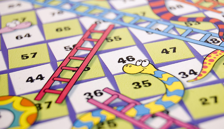 Snakes And Ladders Game Template Bsvol