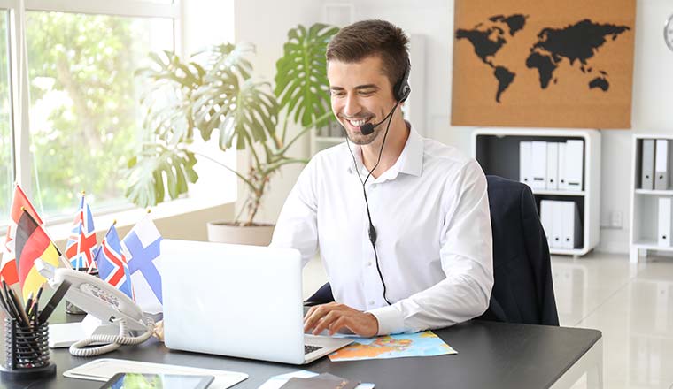 call centre travel agent examples