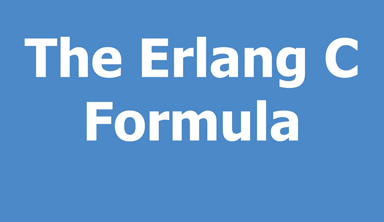 Video: The Erlang C Formula