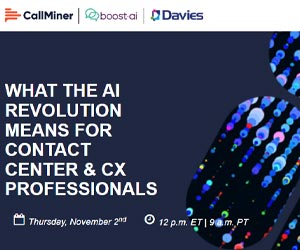 CallMiner Event Banner - What the AI Revolution Means for Contact Center & CX Professionals