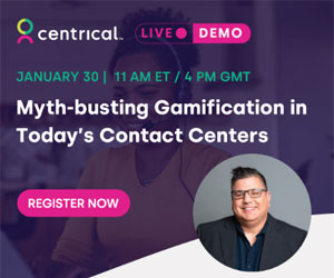 Demo: Myth-busting Gamification in Today’s Contact Centers event banner