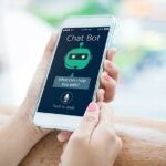Chatbot on mobile phone