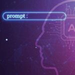AI prompt concept with search bar