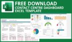 Excel Contact Centre Dashboard