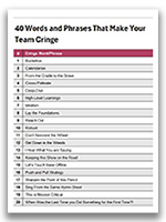 40 Words and Phrases that Make your team cringe download