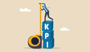 Measuring KPI concept
