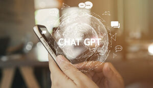 Chat GPT on a phone