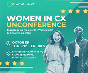 thumbnail advert promoting event Women in CX UnConference 2024