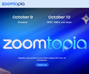 thumbnail advert promoting event Zoomtopia 2024