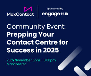 thumbnail advert promoting event Afterwork with MaxContact – Prepping Your Contact Centre for 2025