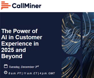 thumbnail advert promoting event The Power of AI in Customer Experience in 2025 and Beyond – Webinar