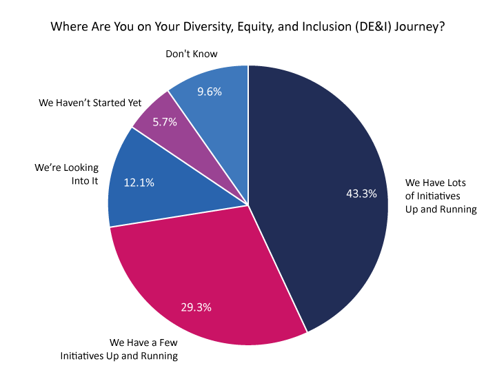 2024 Survey Graph DEI Journey