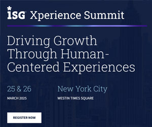 thumbnail advert promoting event ISG Xperience Summit