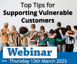 Webinar banner for Top Tips for Supporting Vulnerable Customers