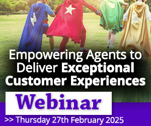 Empowering Agents to Deliver Exceptional Customer Experiences webinar advert