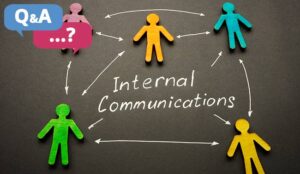 Internal Communication concept