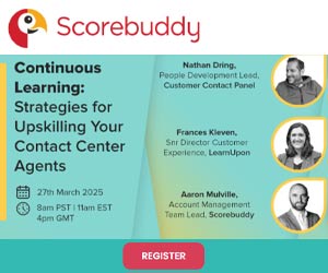 Continuous Learning: Strategies for Upskilling Your Contact Center Agents - Webinar