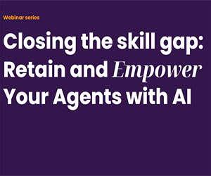 Closing the skill gap: Retain and Empower Your Agents with AI webinar