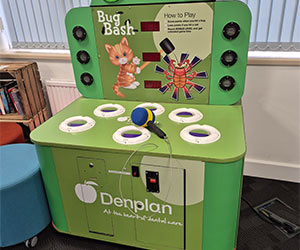 An picture of a game machine from our Simplyhealth site visit